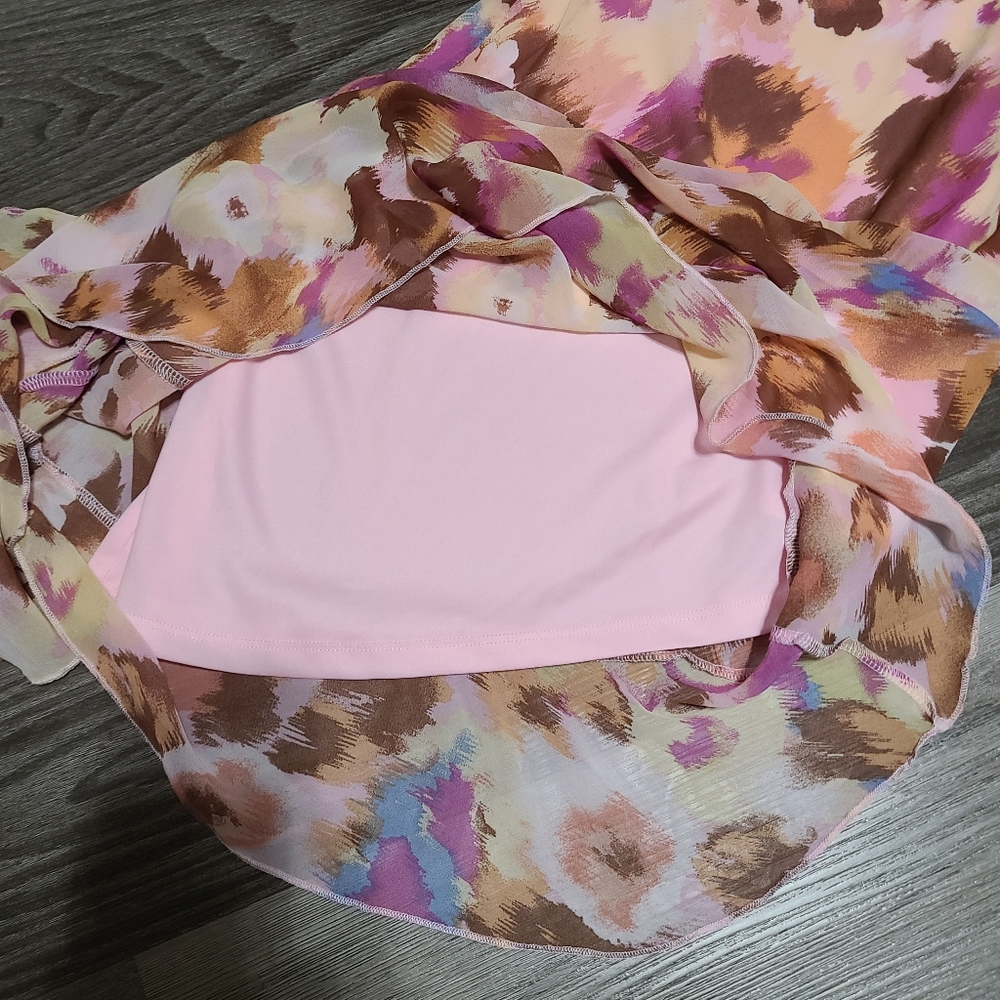 Y2k Rue21 Ruffle Dress Size Small - Picture 2 of 4